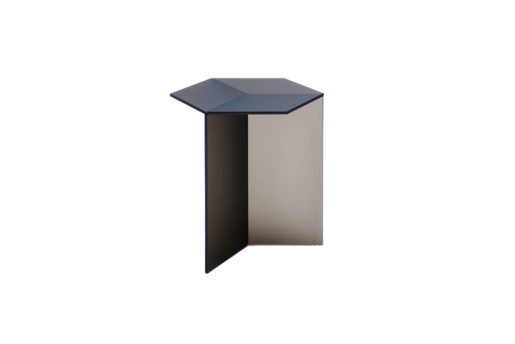 Clear Glass _Isom Tall_ Coffee Table, Sebastian Scherer 1