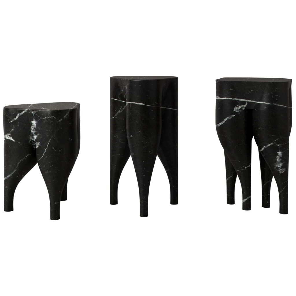 Ensemble of 3 Cha Cha Cha Stools by Pietro Franceschini 1