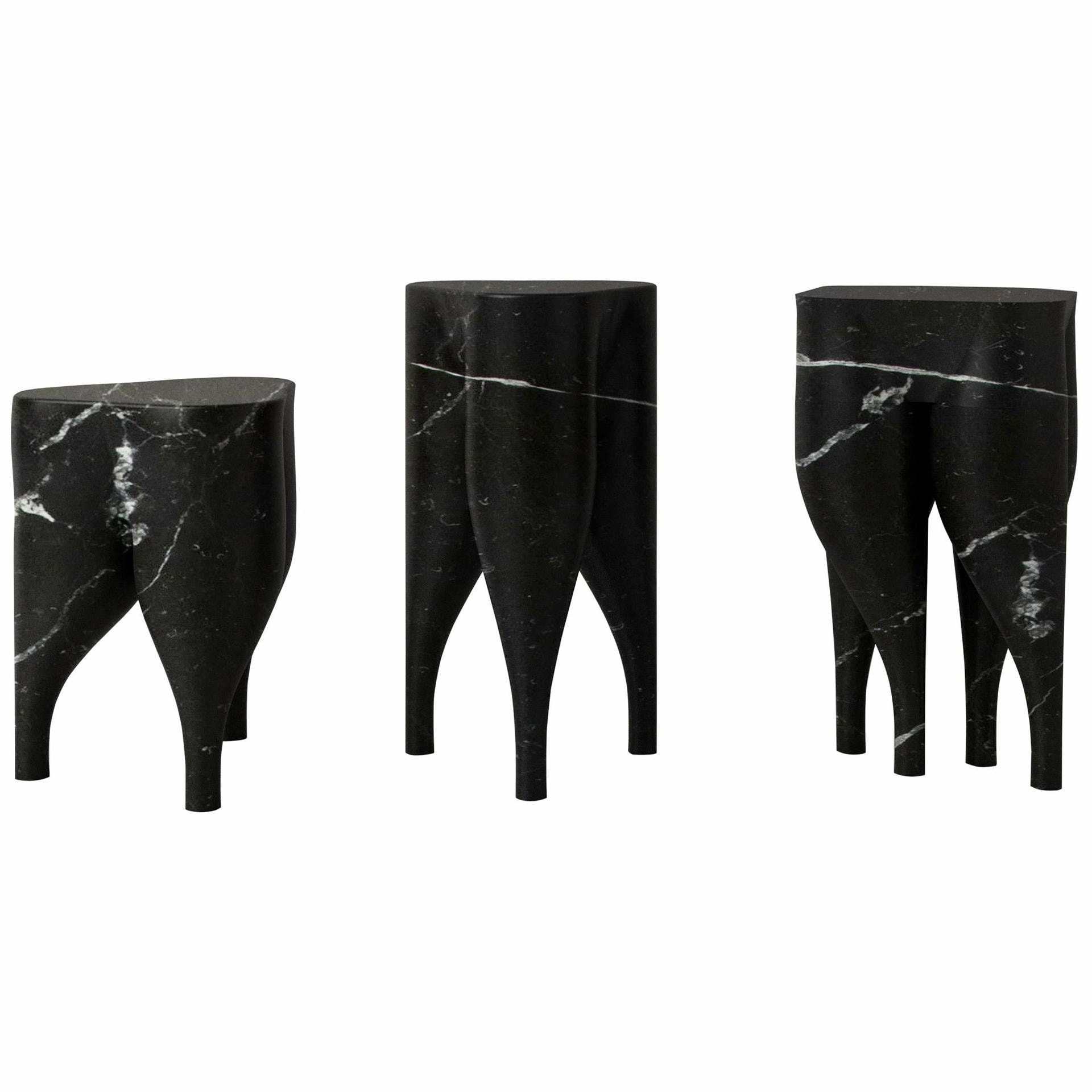 Ensemble of 3 Cha Cha Cha Stools by Pietro Franceschini 1