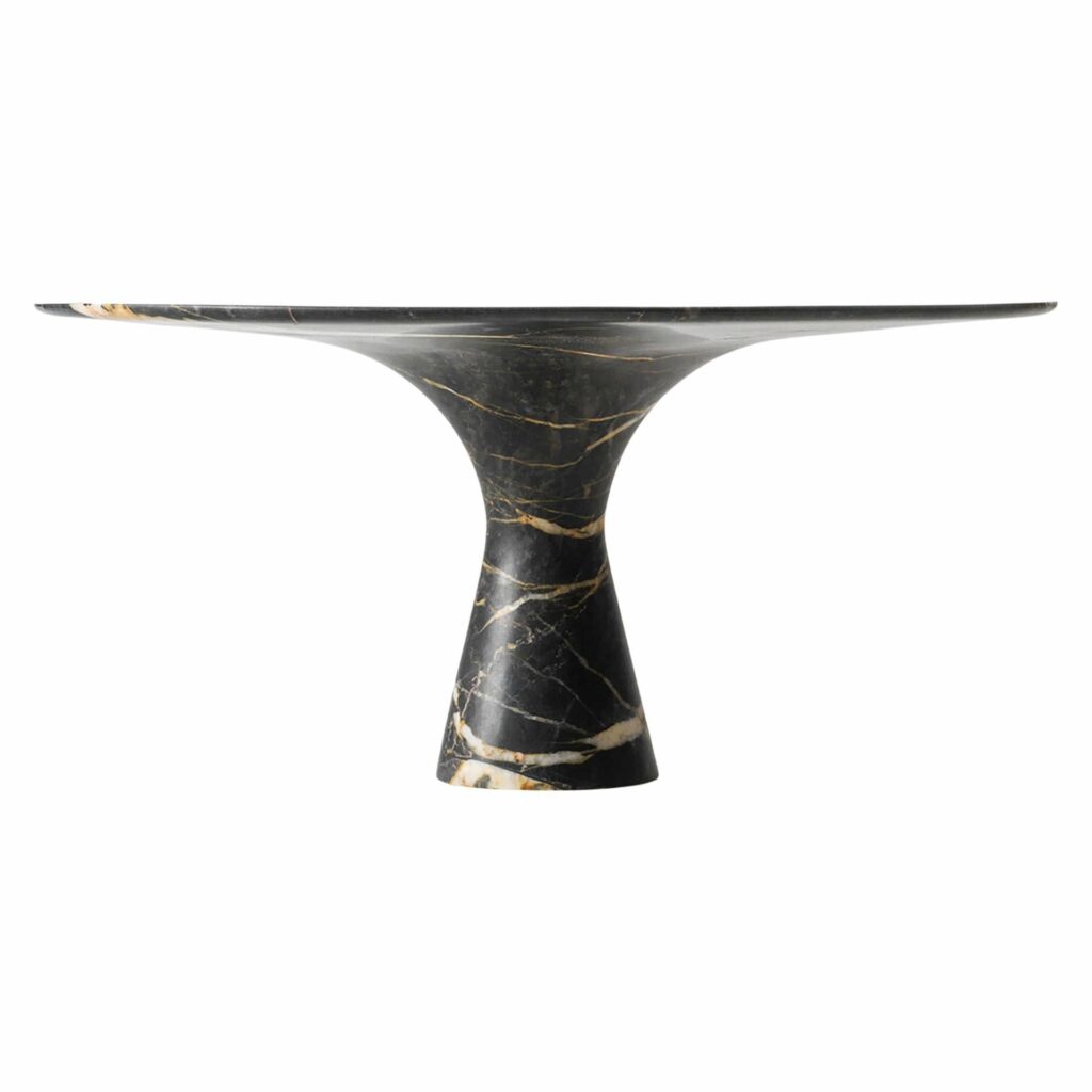 Port Saint Laurent Refined Contemporary Marble Dining Table 13075 1