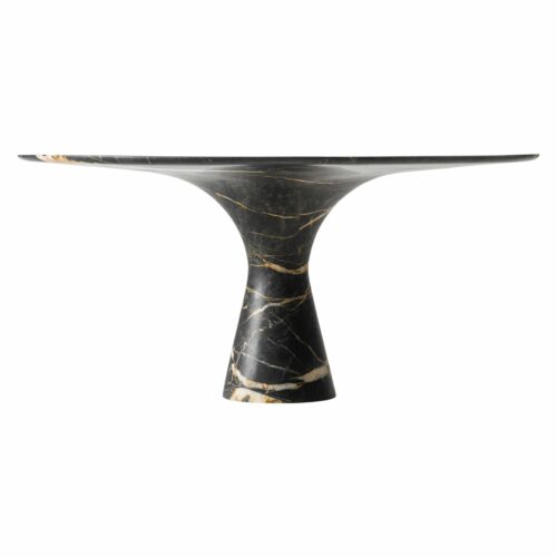 Port Saint Laurent Refined Contemporary Marble Dining Table 13075 1