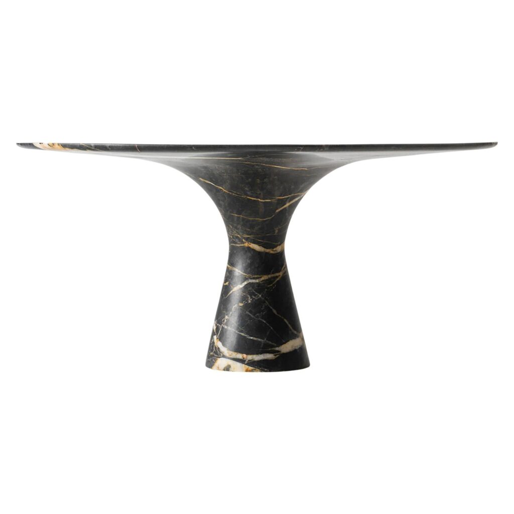 Port Saint Laurent Refined Contemporary Marble Dining Table 13075 1