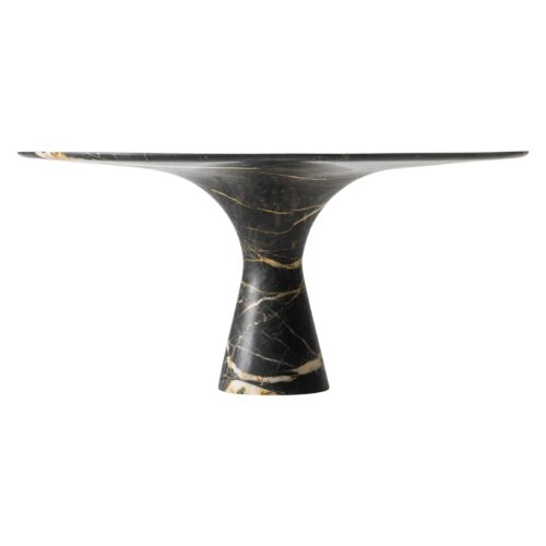 Port Saint Laurent Refined Contemporary Marble Dining Table 13075 1