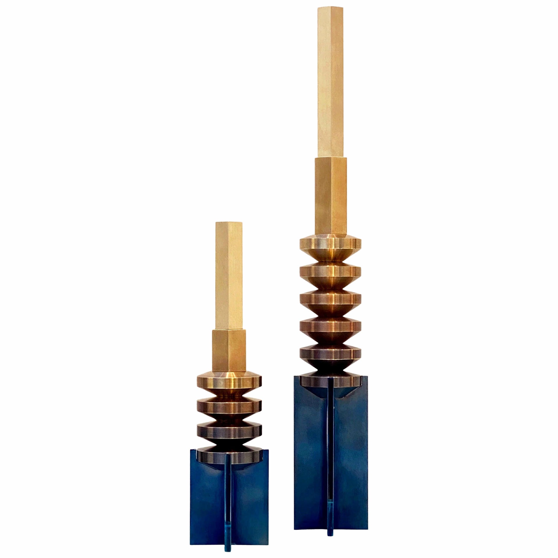 Set of 2 Maat Candleholder M L by SB26 1