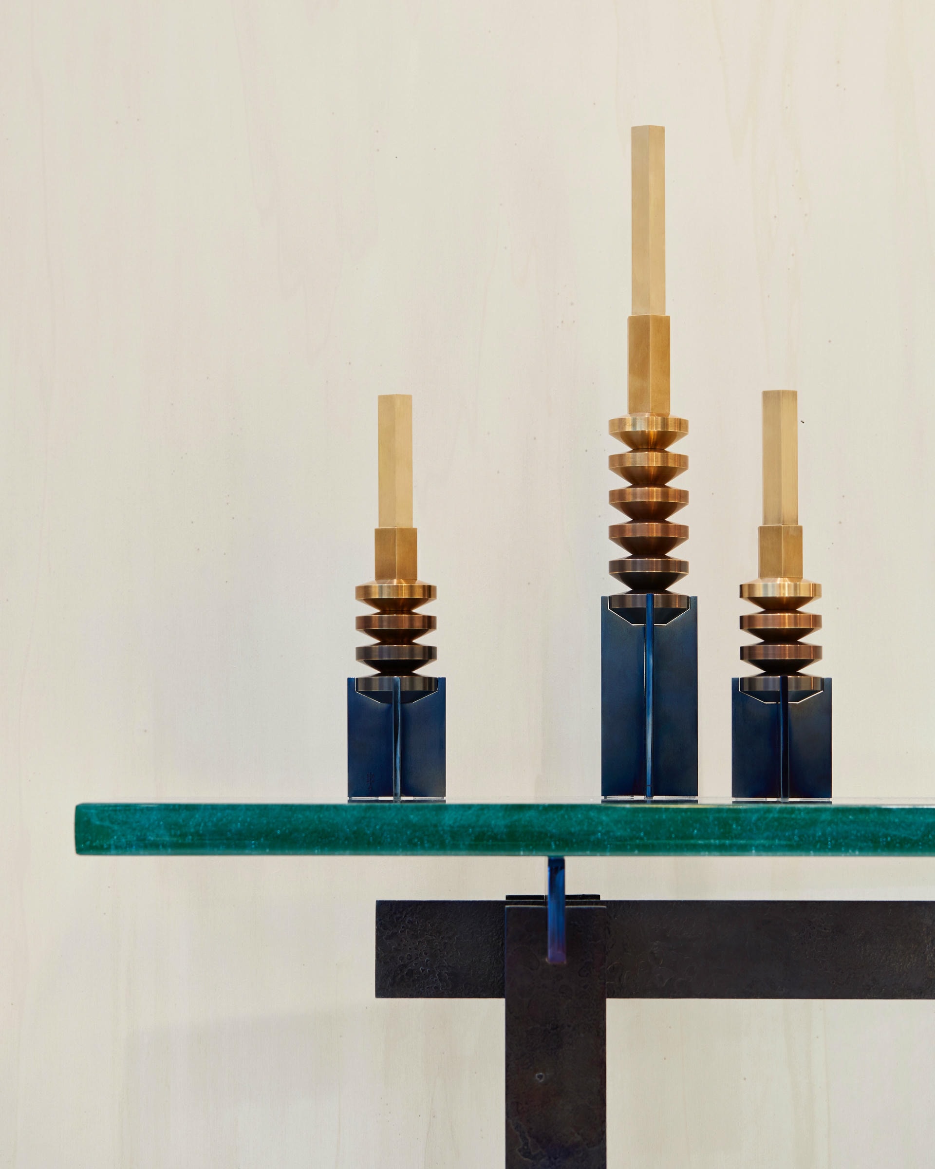 Set of 2 Maat Candleholder M L by SB26 3