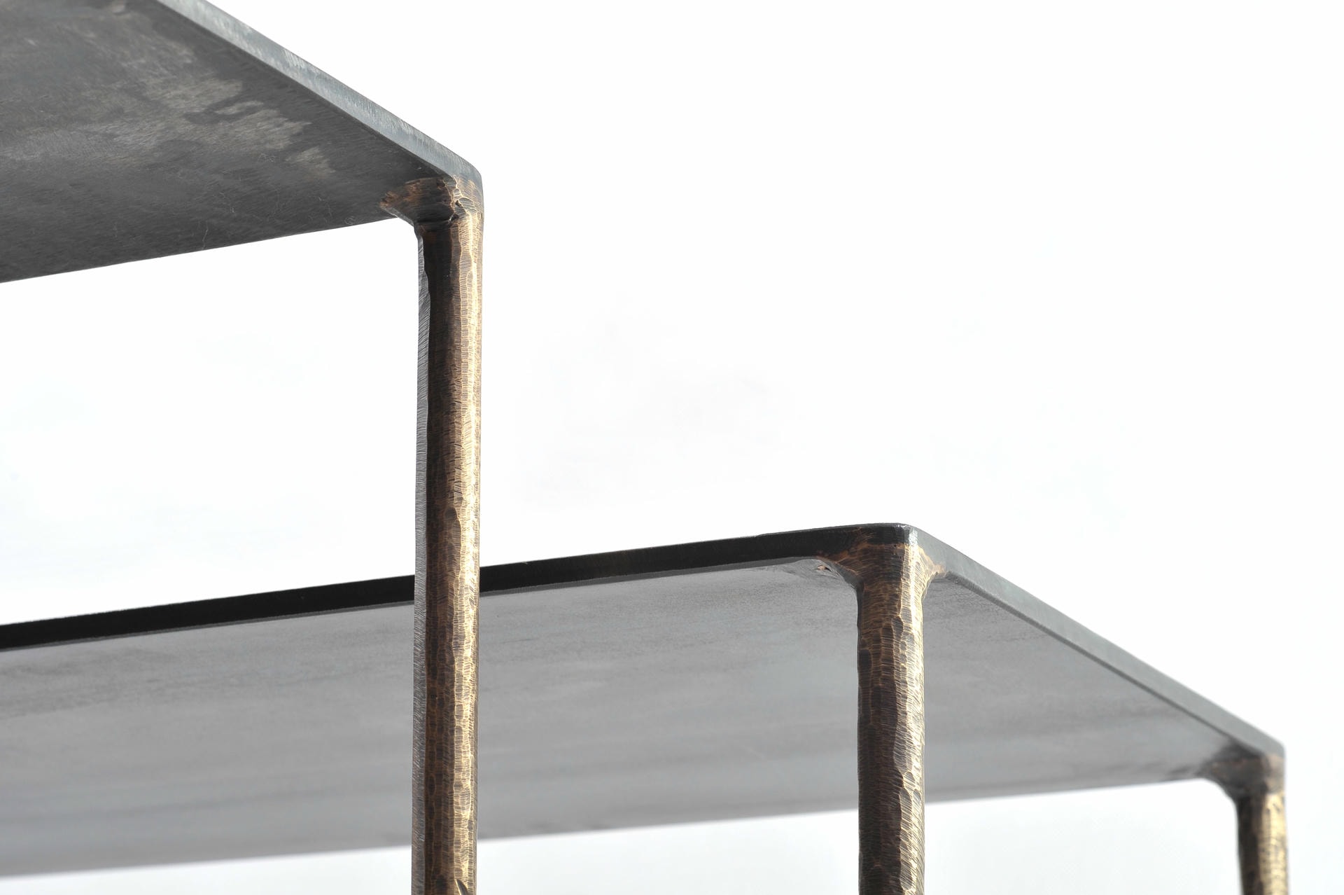 Brass Side Table Signed by Lukasz Friedrich 11