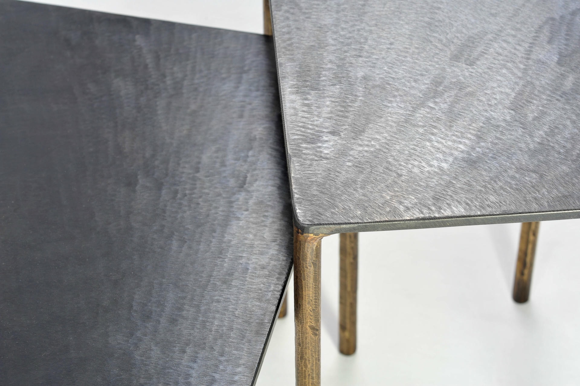 Brass Side Table Signed by Lukasz Friedrich 12