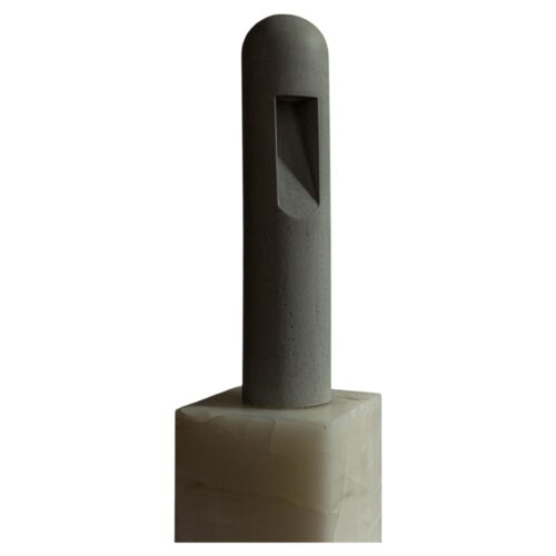 Grey Concrete Lamp by Rick Owens