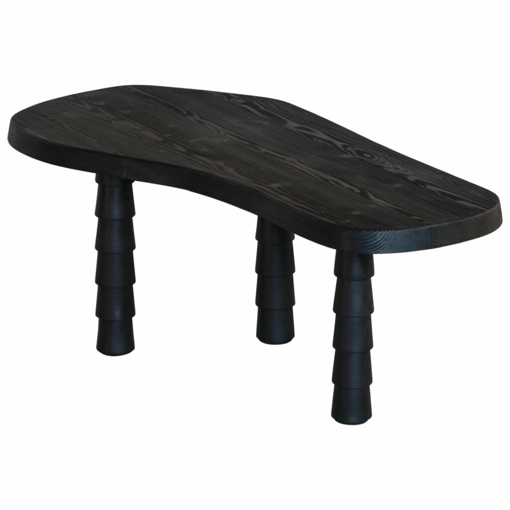 Black Data Table Three Legged in Oregon by Atelier Thomas Serruys 1