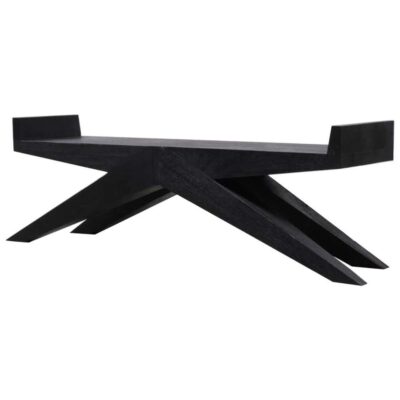 V-Bench in Iroko Wood by Arno Declercq