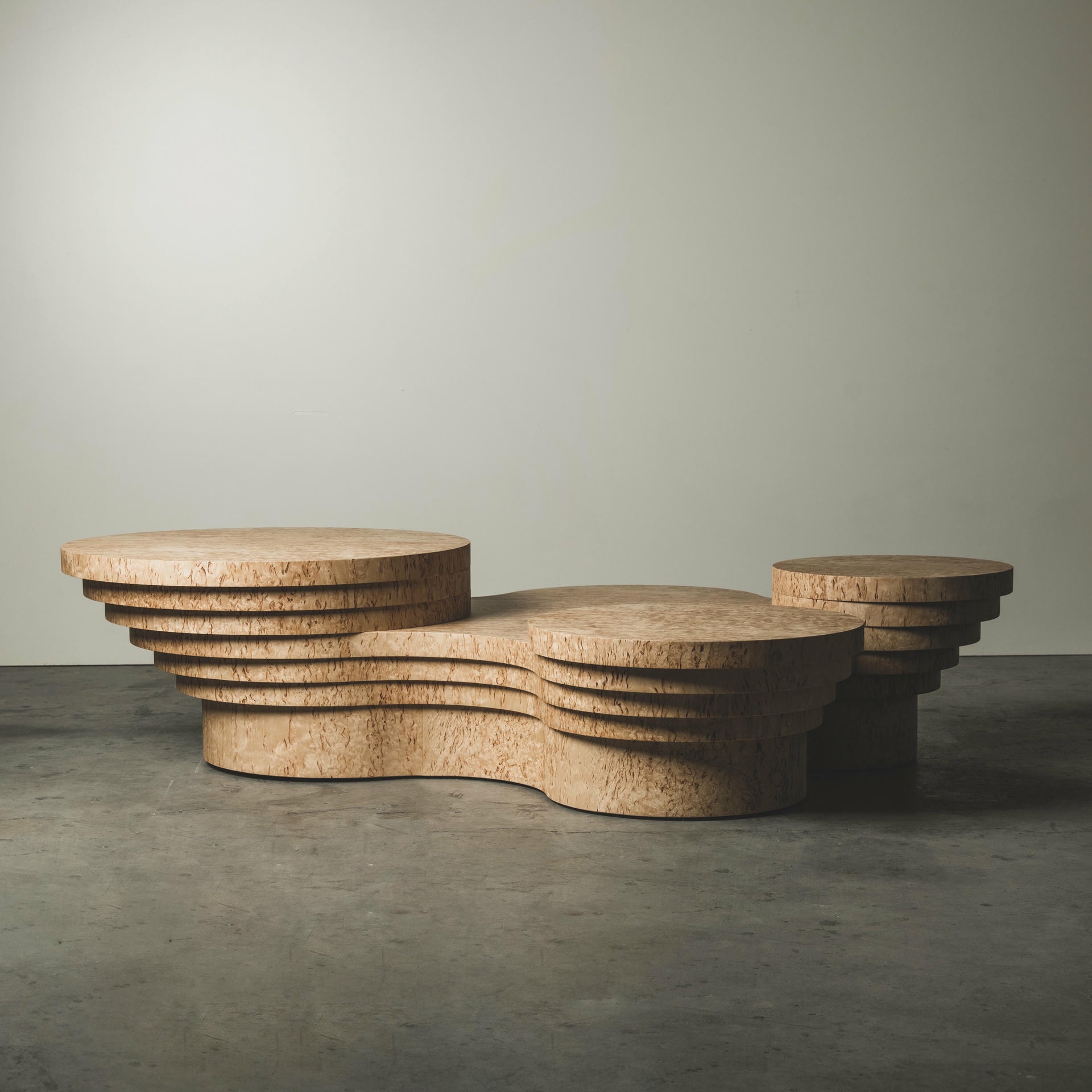 Wood Slice Me Up Sculptural Coffee Table by Pietro Franceschini 12