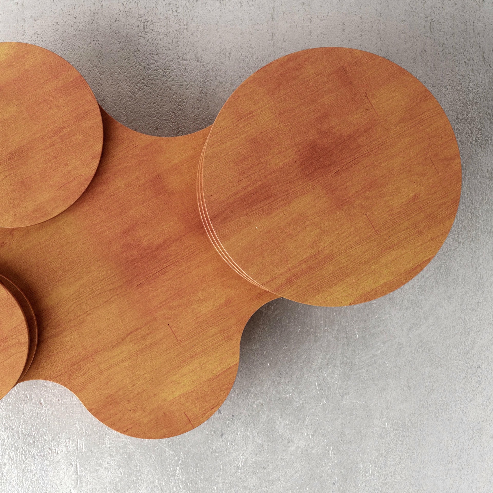 Wood Slice Me Up Sculptural Coffee Table by Pietro Franceschini 5