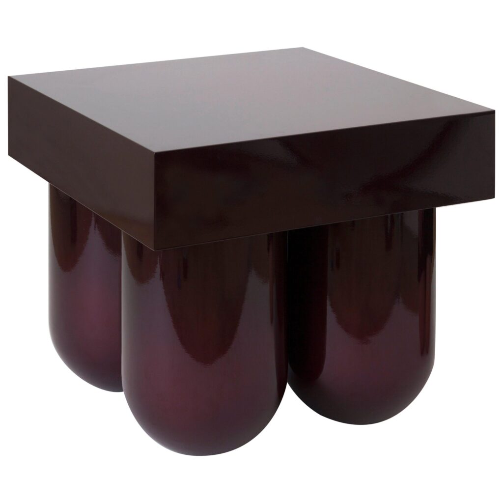 Carved Wood Set No 5 Table by Musing selles 1