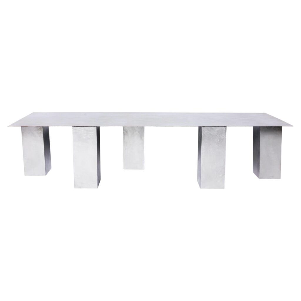 Contemporary Five Legs Aluminium Coffee Table by Pietro Franceschini