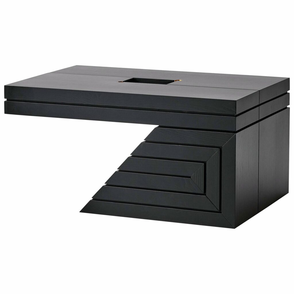 Ash Coffee Table Sculpted by Lupo Horiokami 1