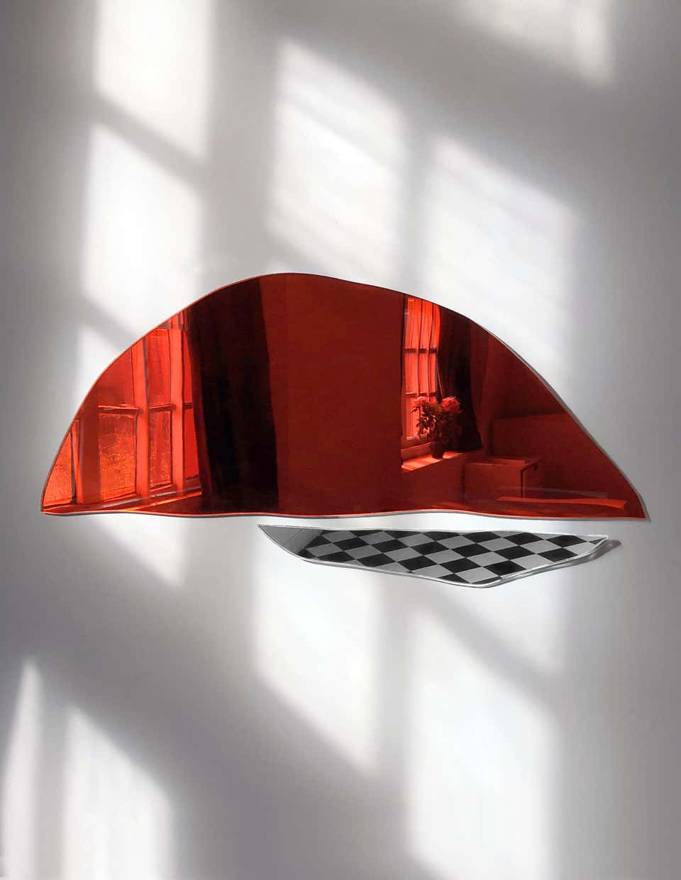 Hand Sculpted Ombree Mirror Laurene Guarneri 2