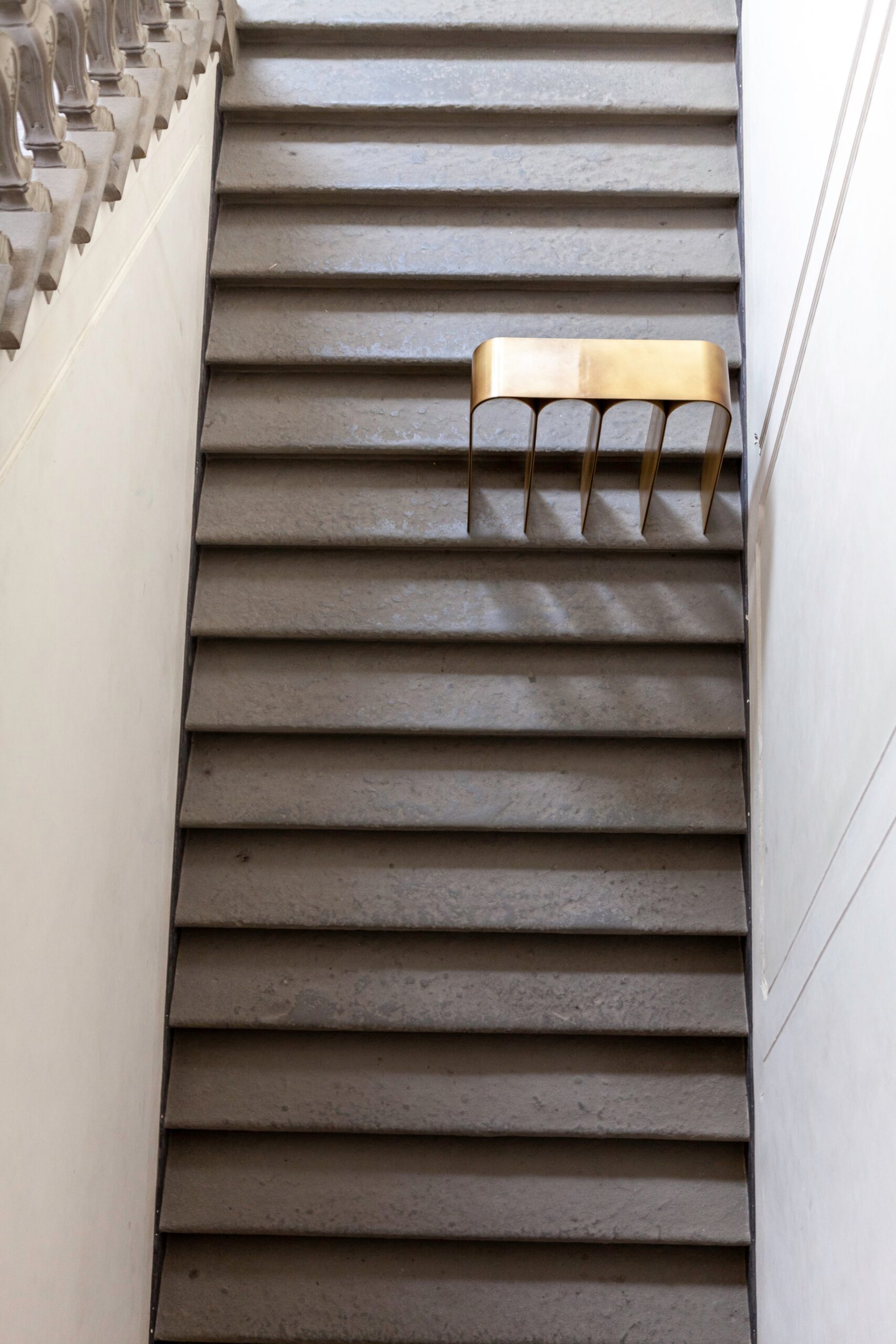Steel Gold Arch Console by Pietro Franceschini 9