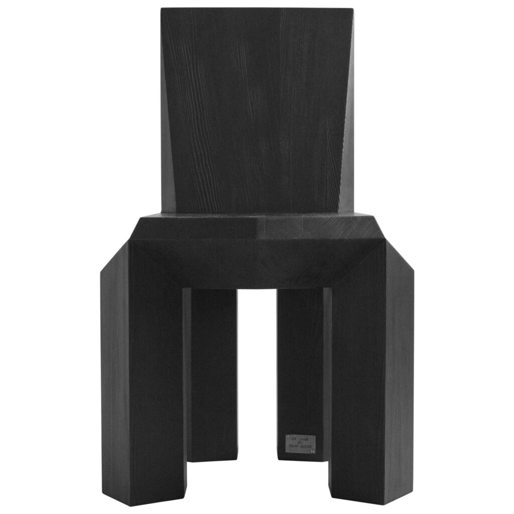 Burned Ode Chair by Sizar Alexis 1