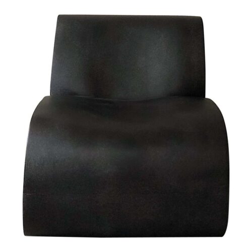 Coffee Curl Up Lounge Chair by Karstudio