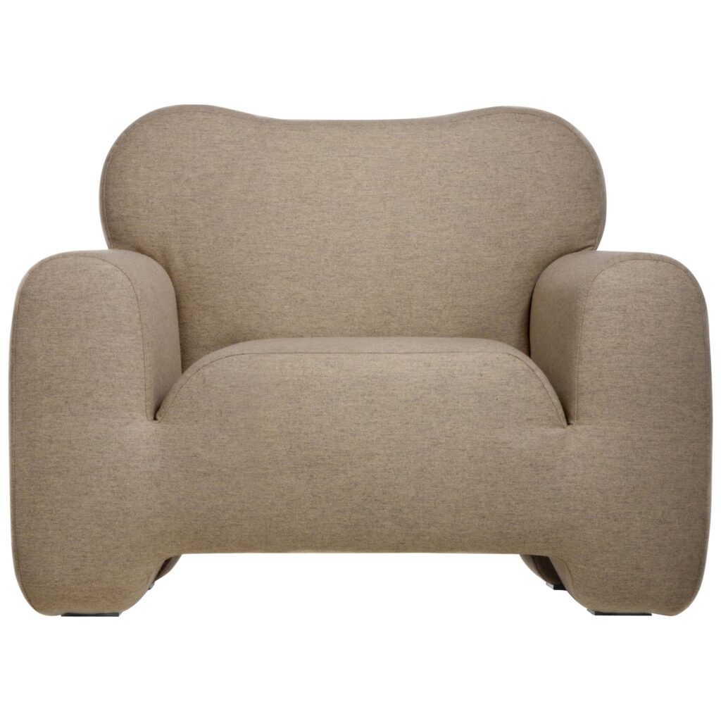 Fluffy Contemporary Armchair by Faina 1