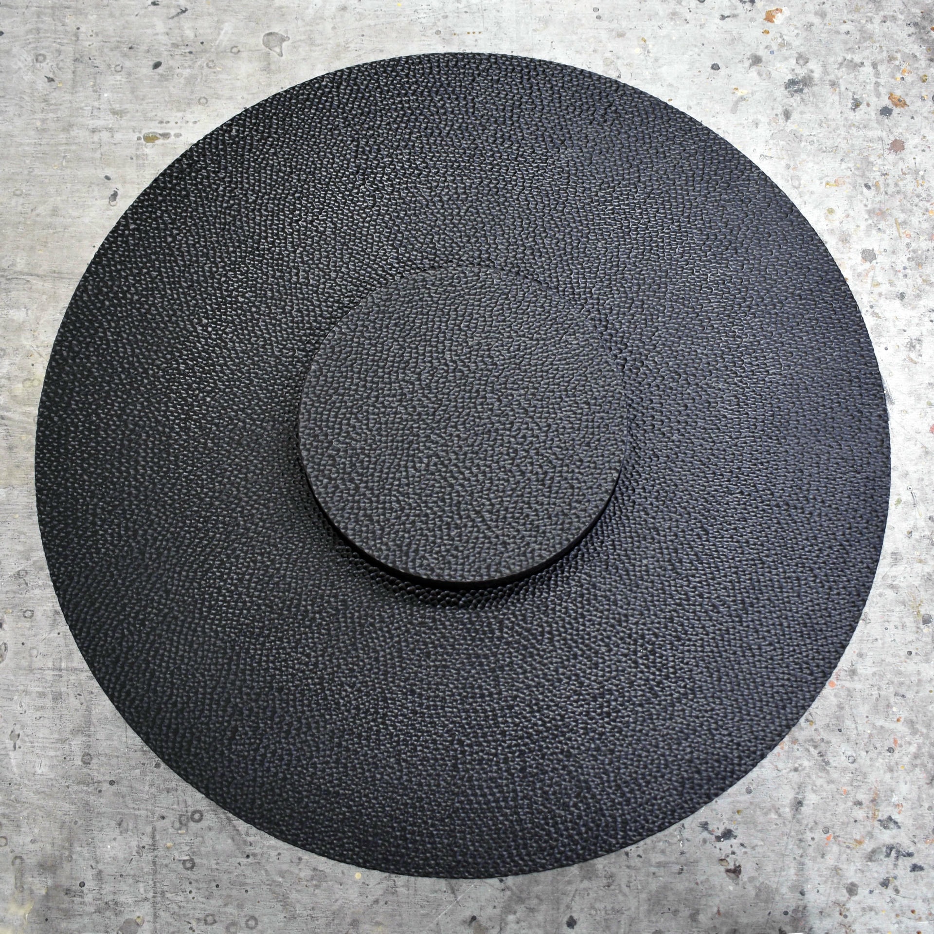 Maple Round Table Sculpted by John Eric Byers 4