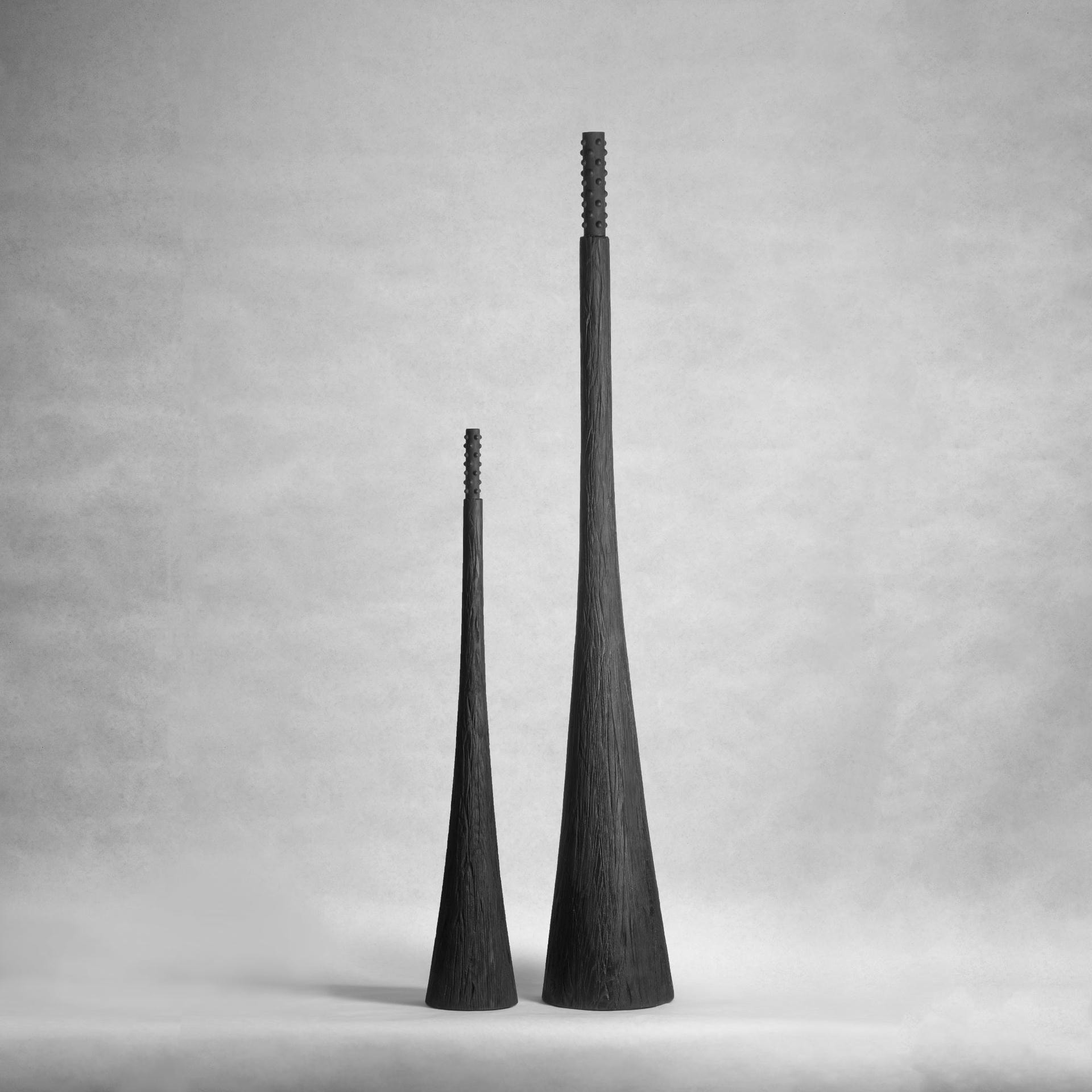 Sculpted Floor Decor Vases by Faina 3