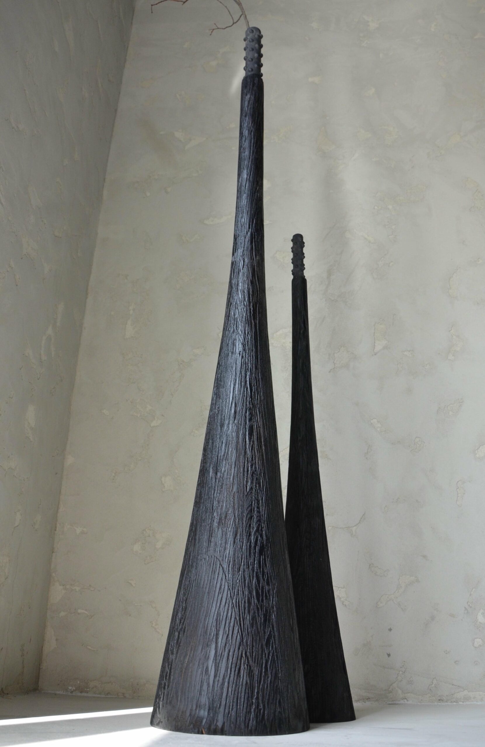 Sculpted Floor Decor Vases by Faina 4