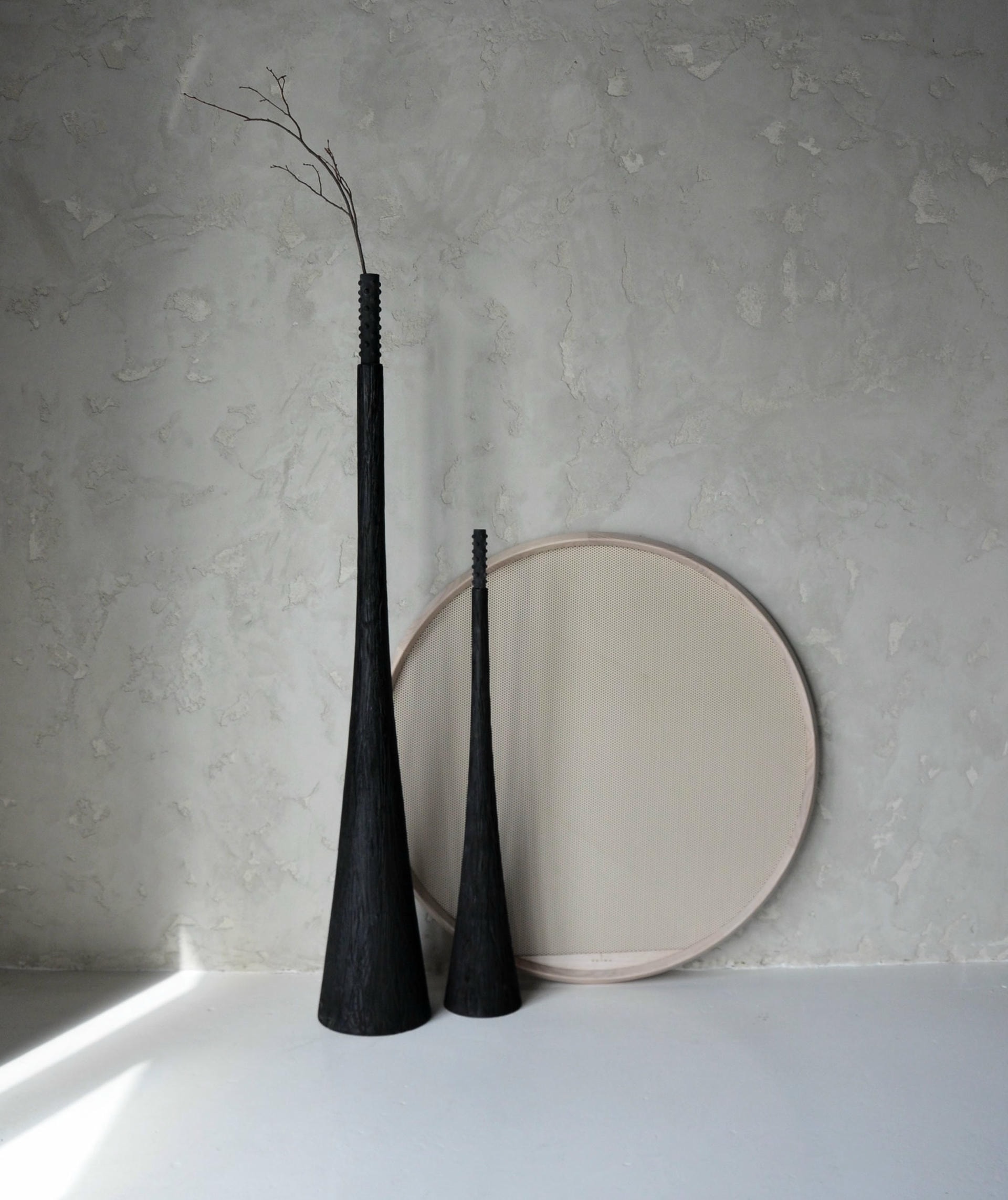 Sculpted Floor Decor Vases by Faina 5