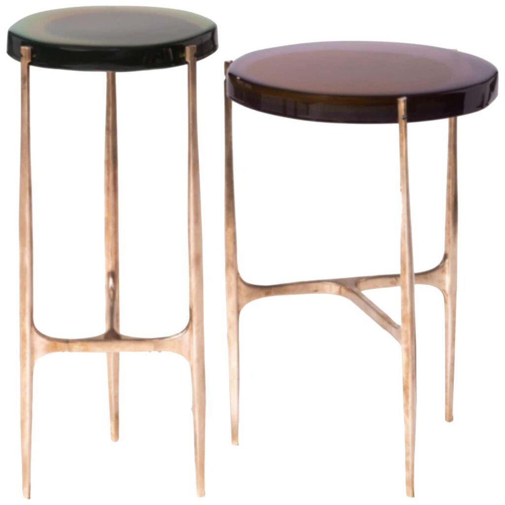 Set of 2 Agatha Coffee Table by Draga & Aurel