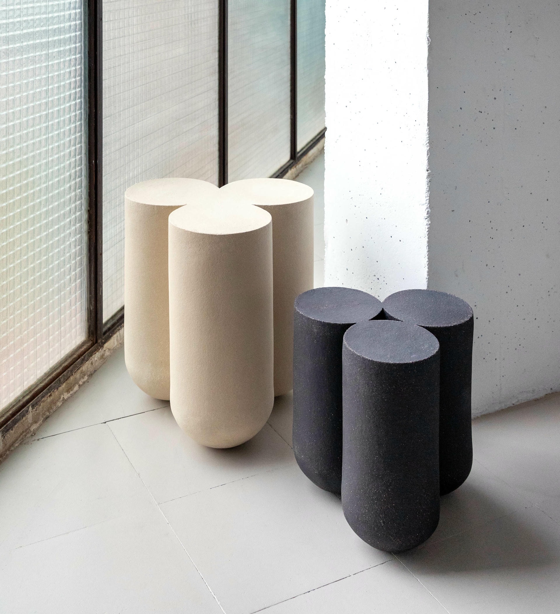 Set of 2 Clay Moor Side Tables by Lisa Allegra 2