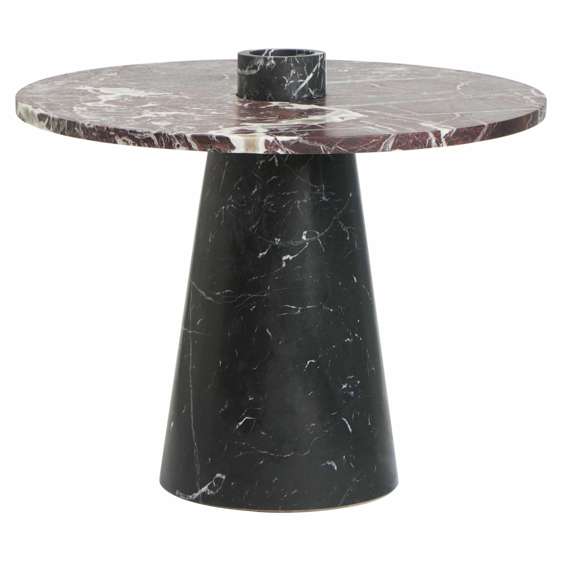 Black Inside Out Coffee Table Set by Karen Chekerdjian 1