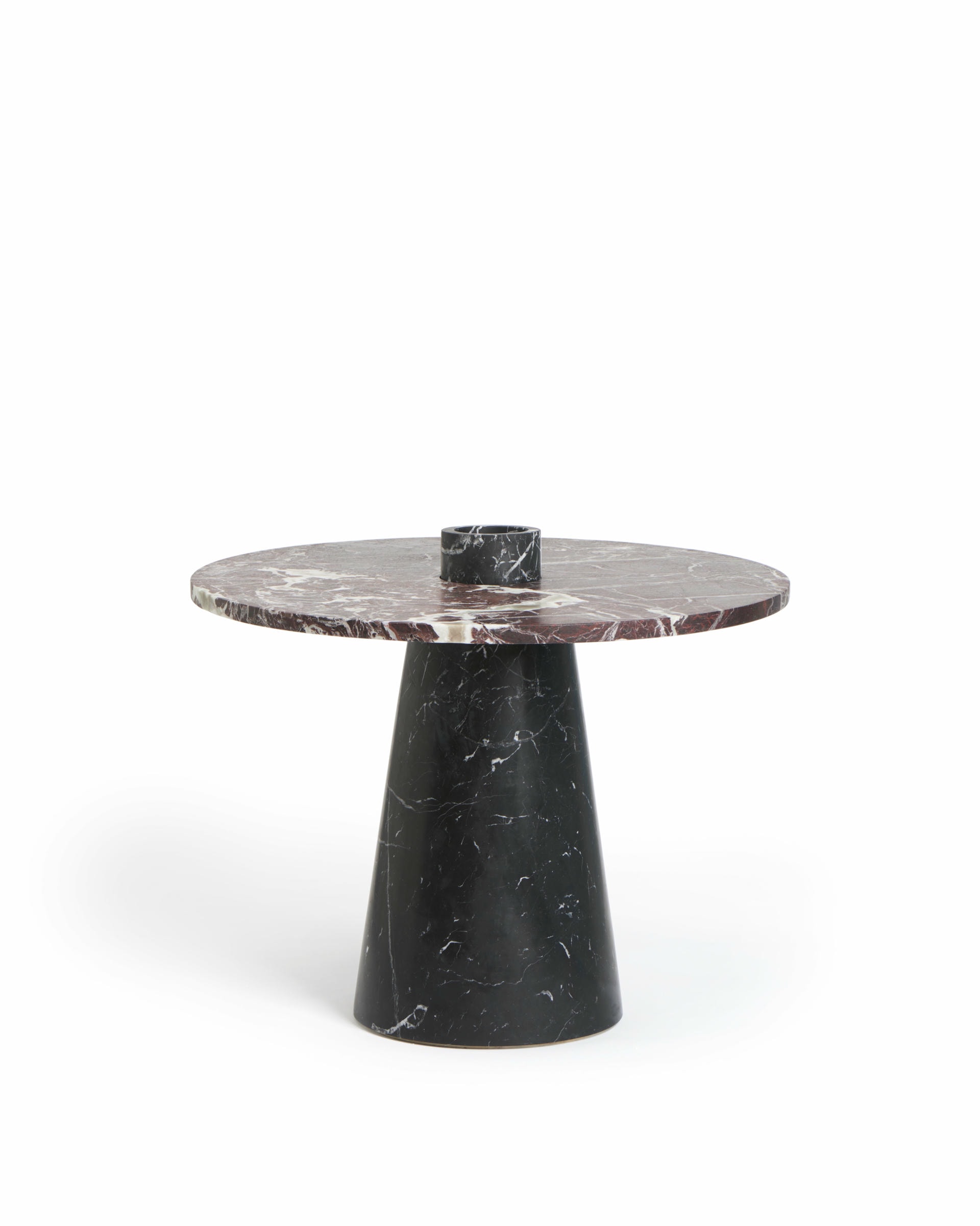 Black Inside Out Coffee Table Set by Karen Chekerdjian 2