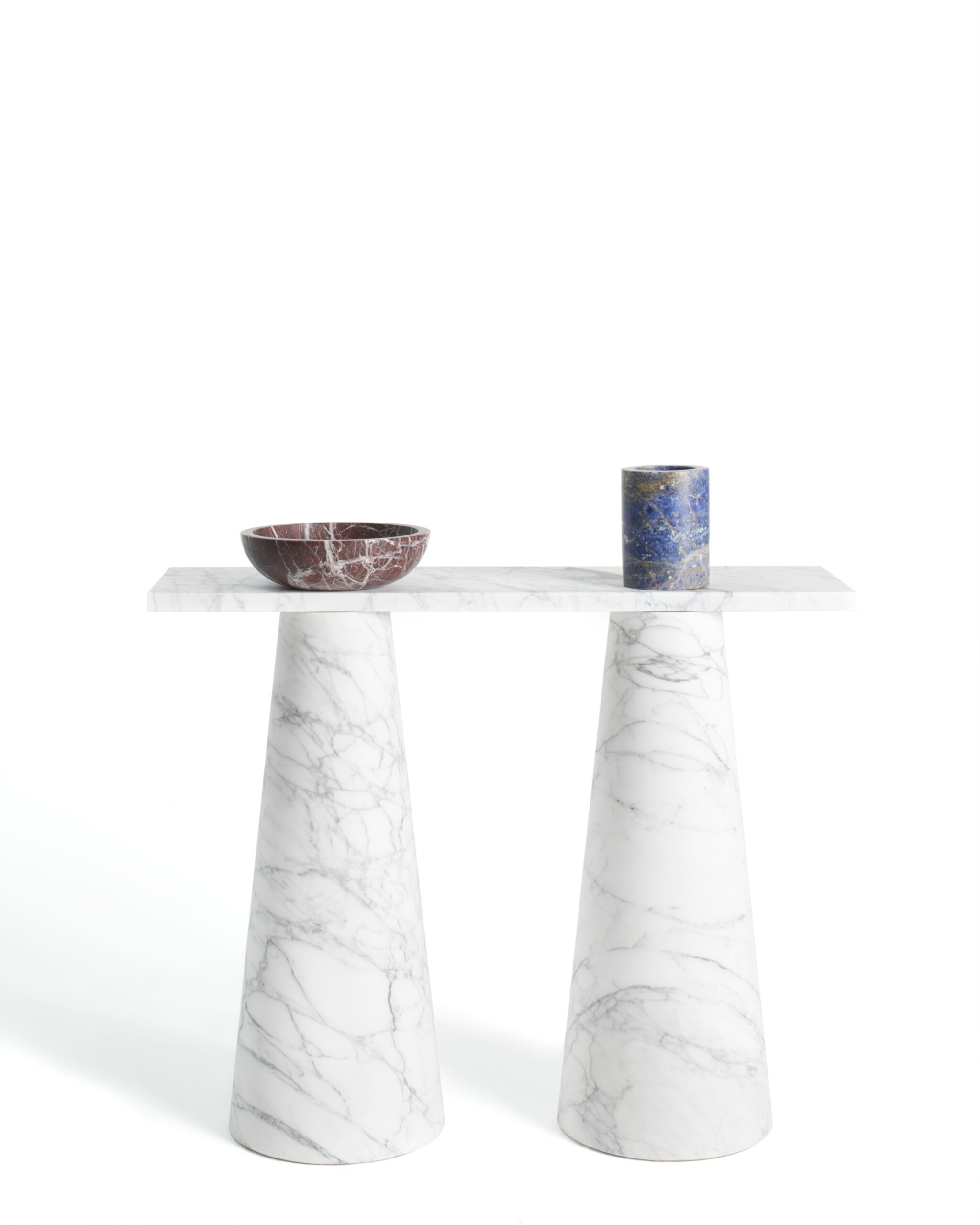 Marble Inside Out Console by Karen Chekerdjian 4