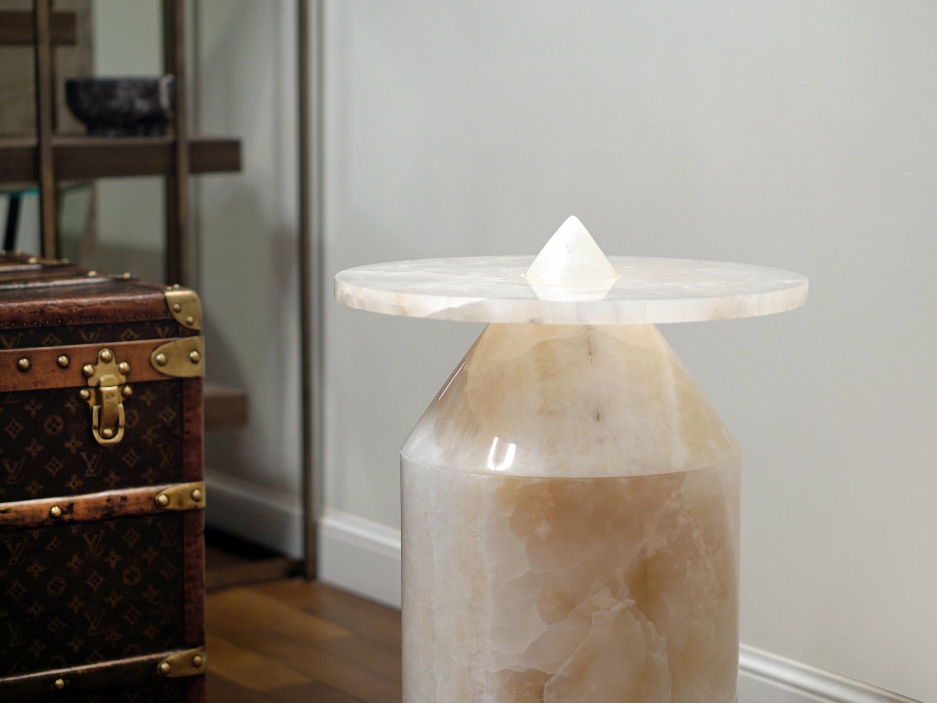 Onyx TOTEM Coffee Table Limited Edition by Karen Chekerdjian 12
