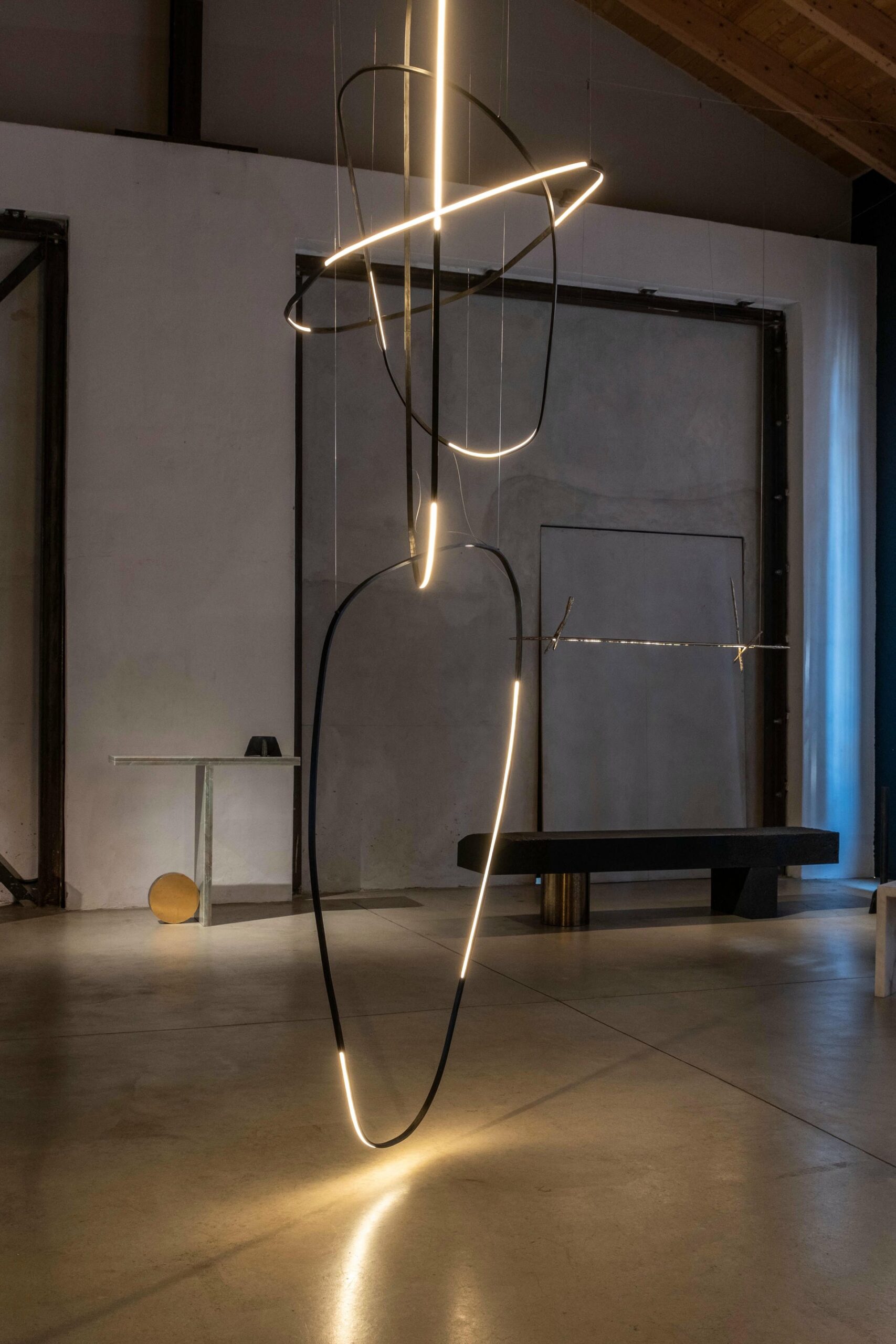Quartzite Sculptural O Console by dAM Atelier 7