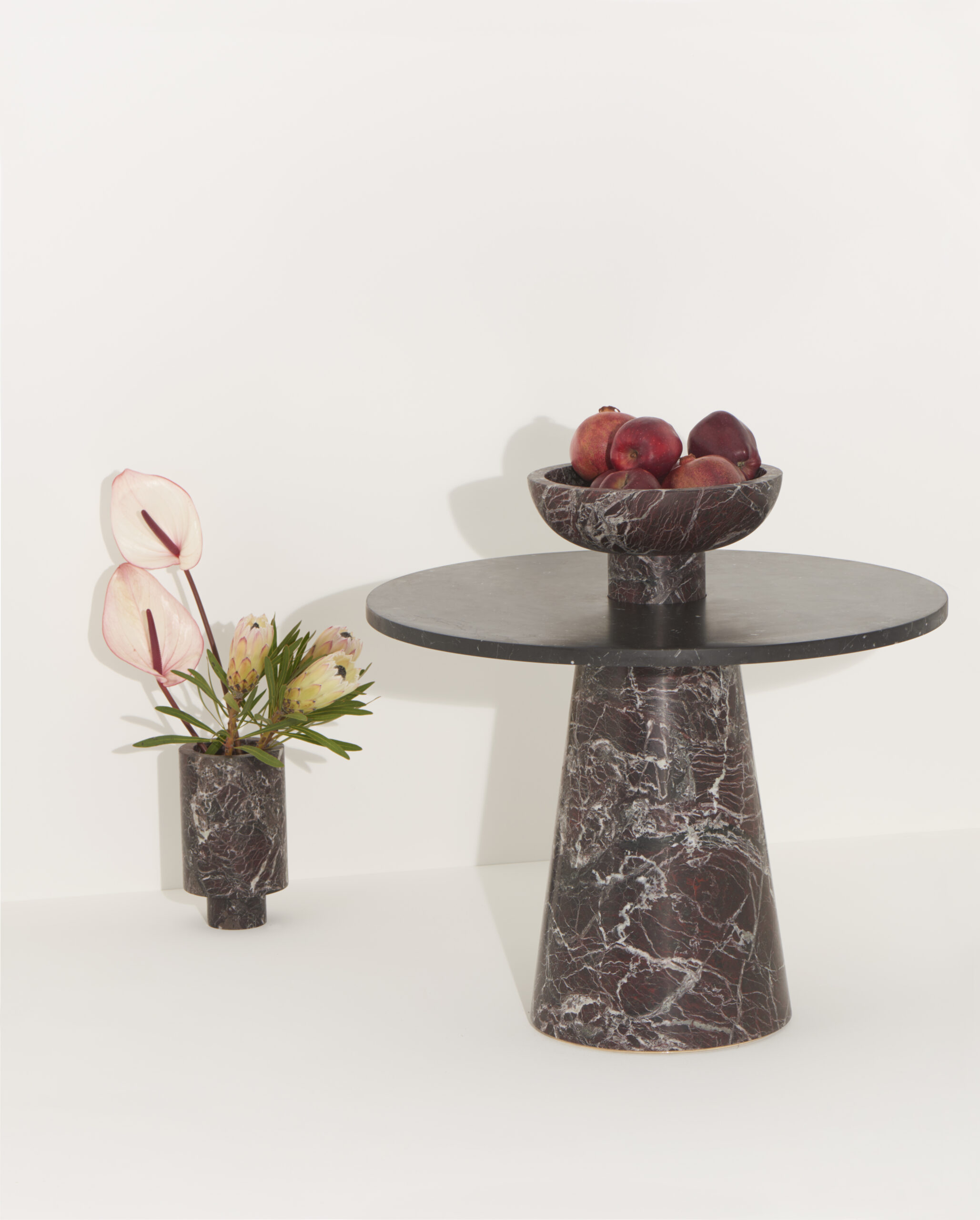 Red Inside Out Vase by Karen Chekerdjian 3