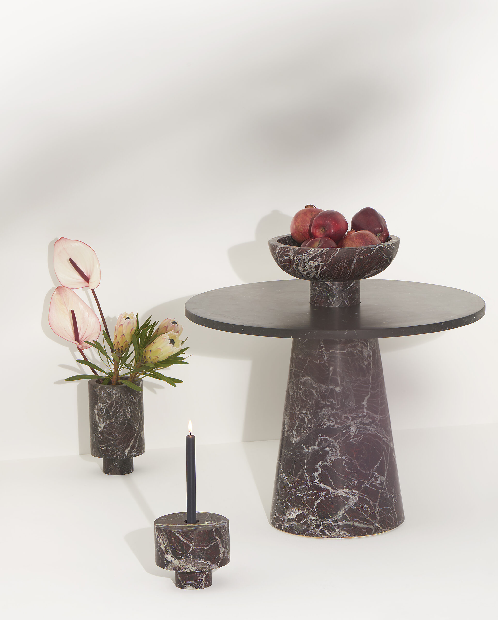 Red Inside Out Vase by Karen Chekerdjian 4