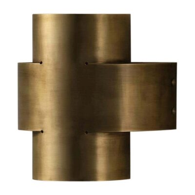 Aged Brass Plus One Large Lamp by Paul Matter