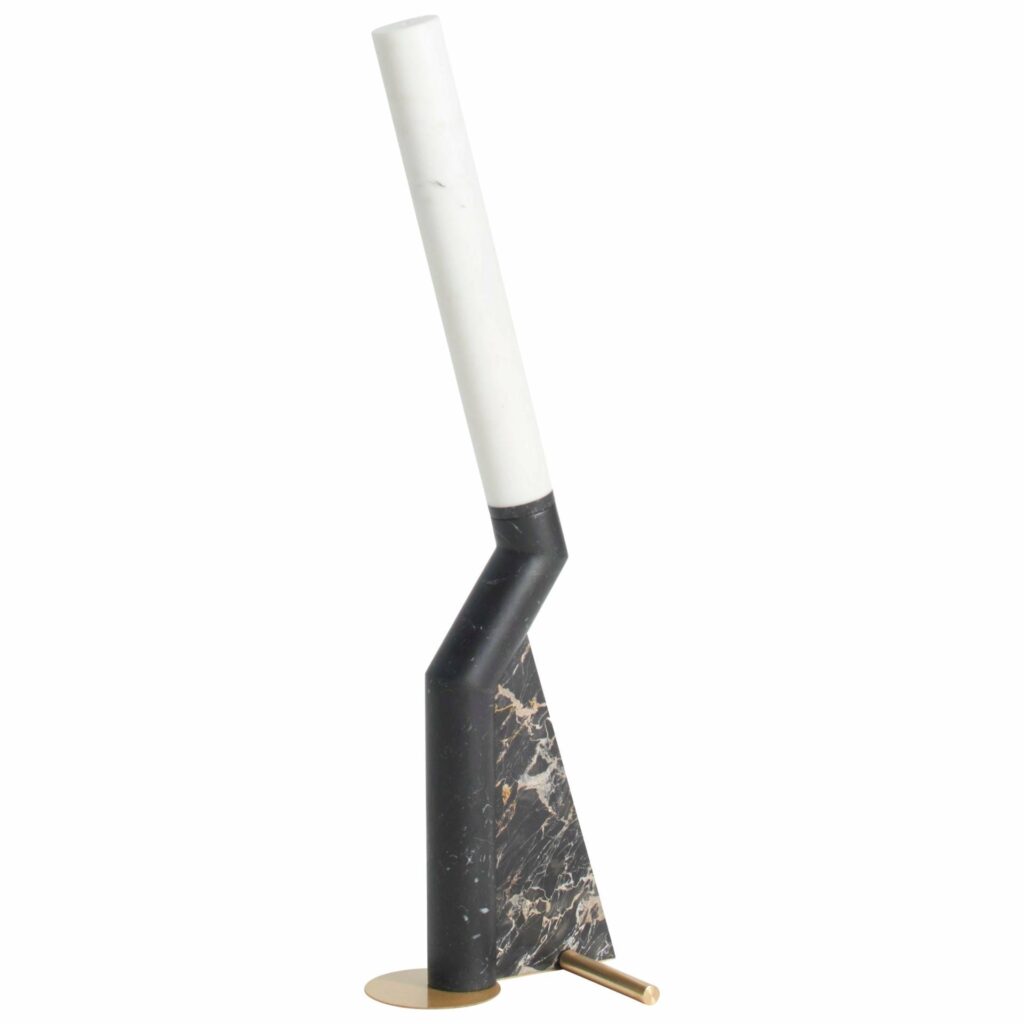Black Heron Table Lamp by Bec Brittain 1