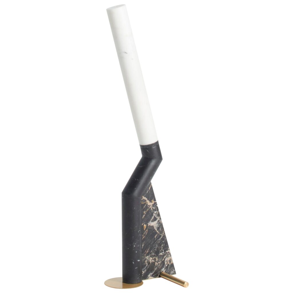 Black Heron Table Lamp by Bec Brittain 1