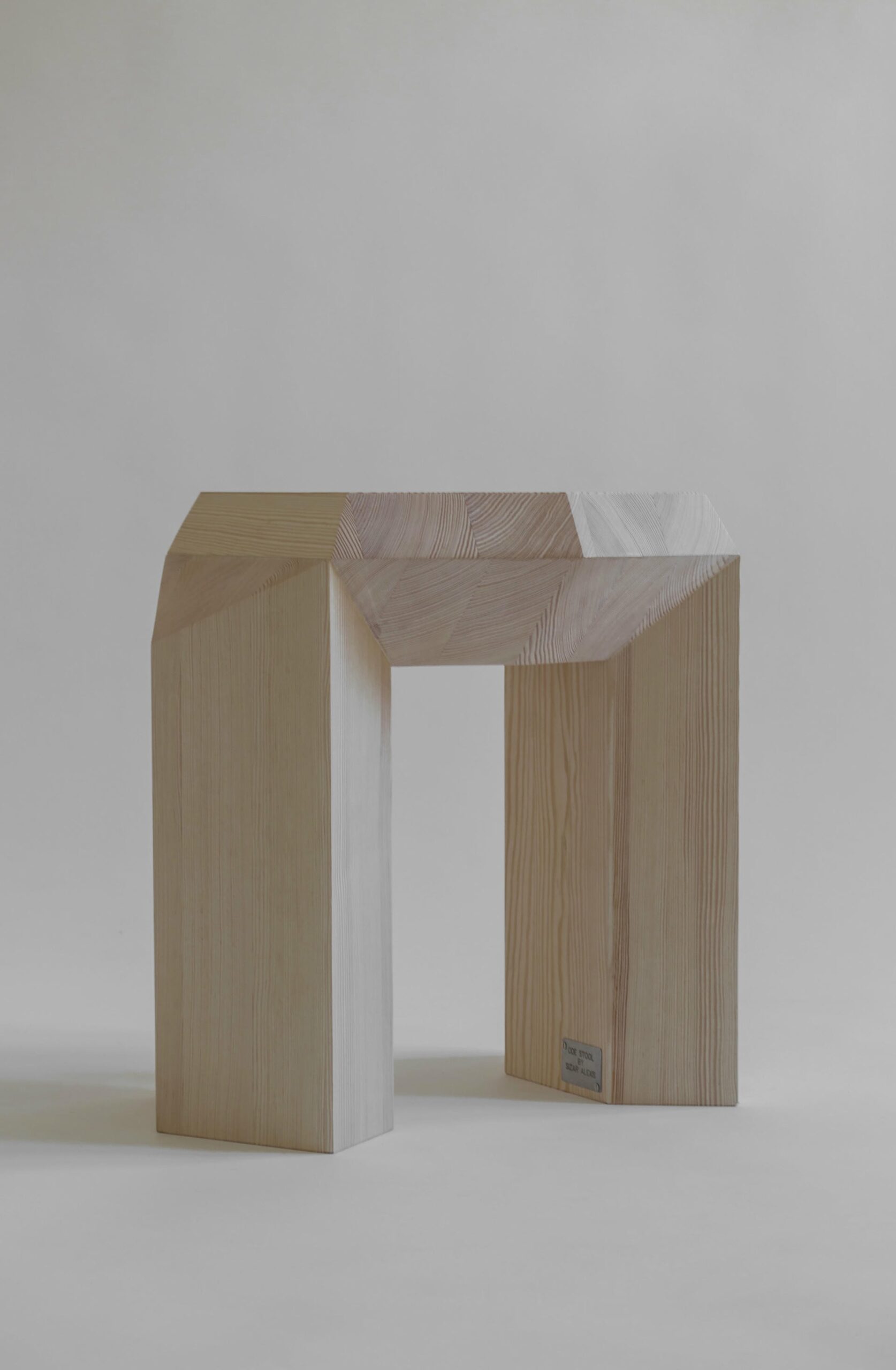 Burned Ode Side Table by Sizar Alexis 5