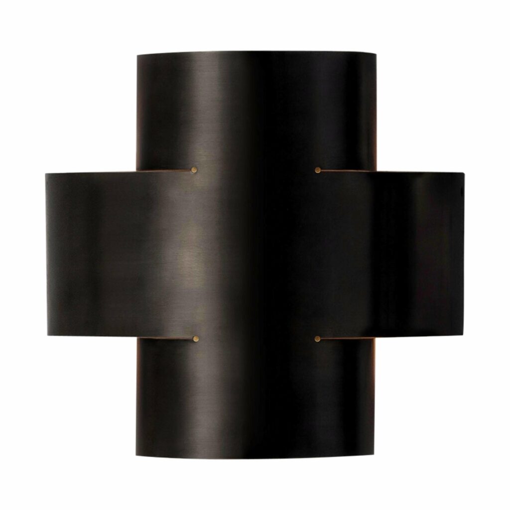 Burnt Brass Plus One Small Wall Lamp by Paul Matter 1