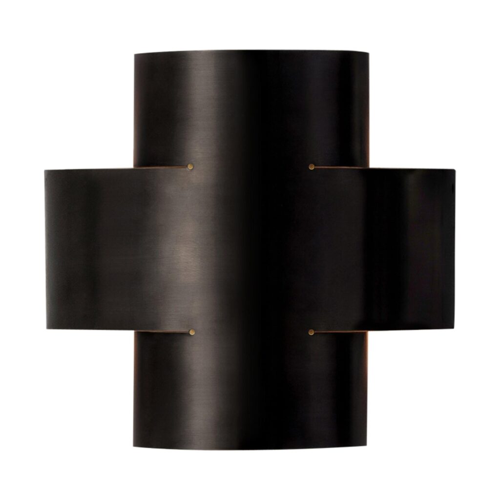 Burnt Brass Plus One Small Wall Lamp by Paul Matter 1