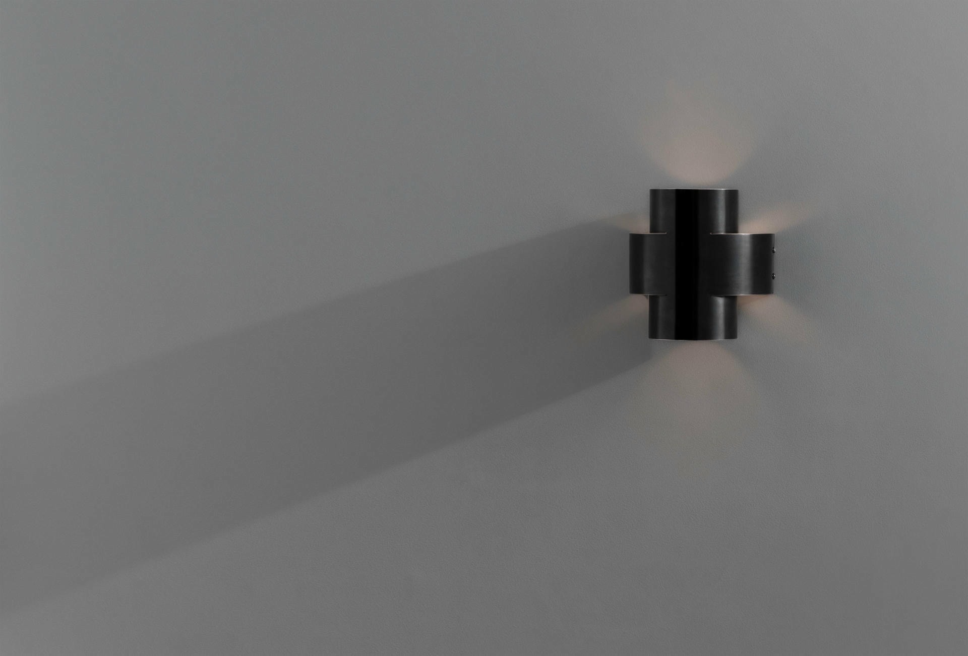 Burnt Brass Plus One Small Wall Lamp by Paul Matter 5