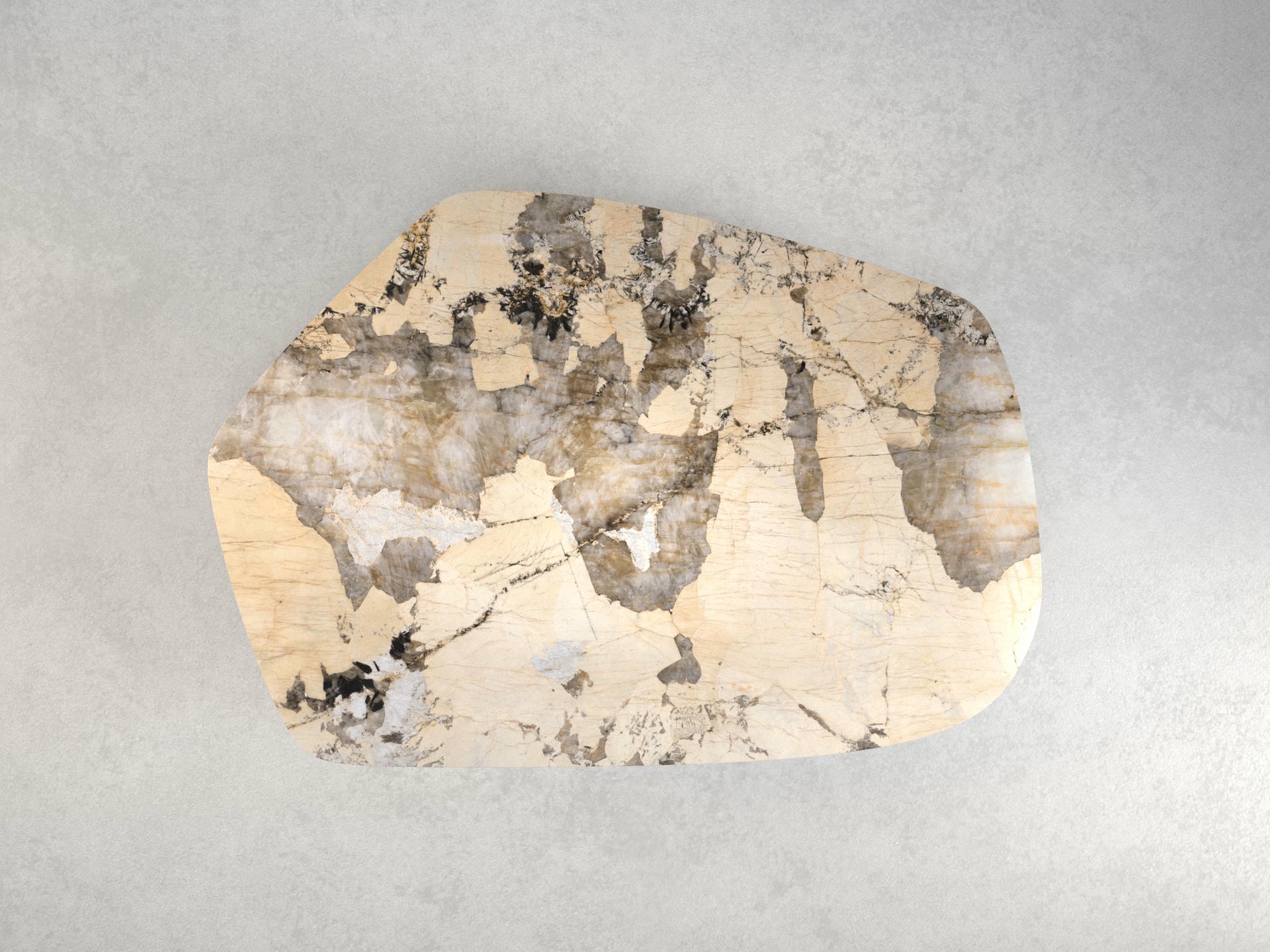 Elements III Coffee Table by Grzegorz Majka Marble Nickel Poland 12
