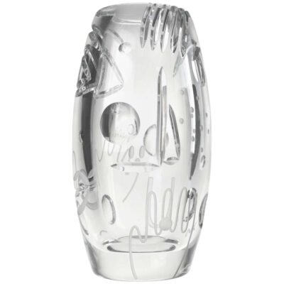 Krystal Kut Vase by Malwina Konopacka