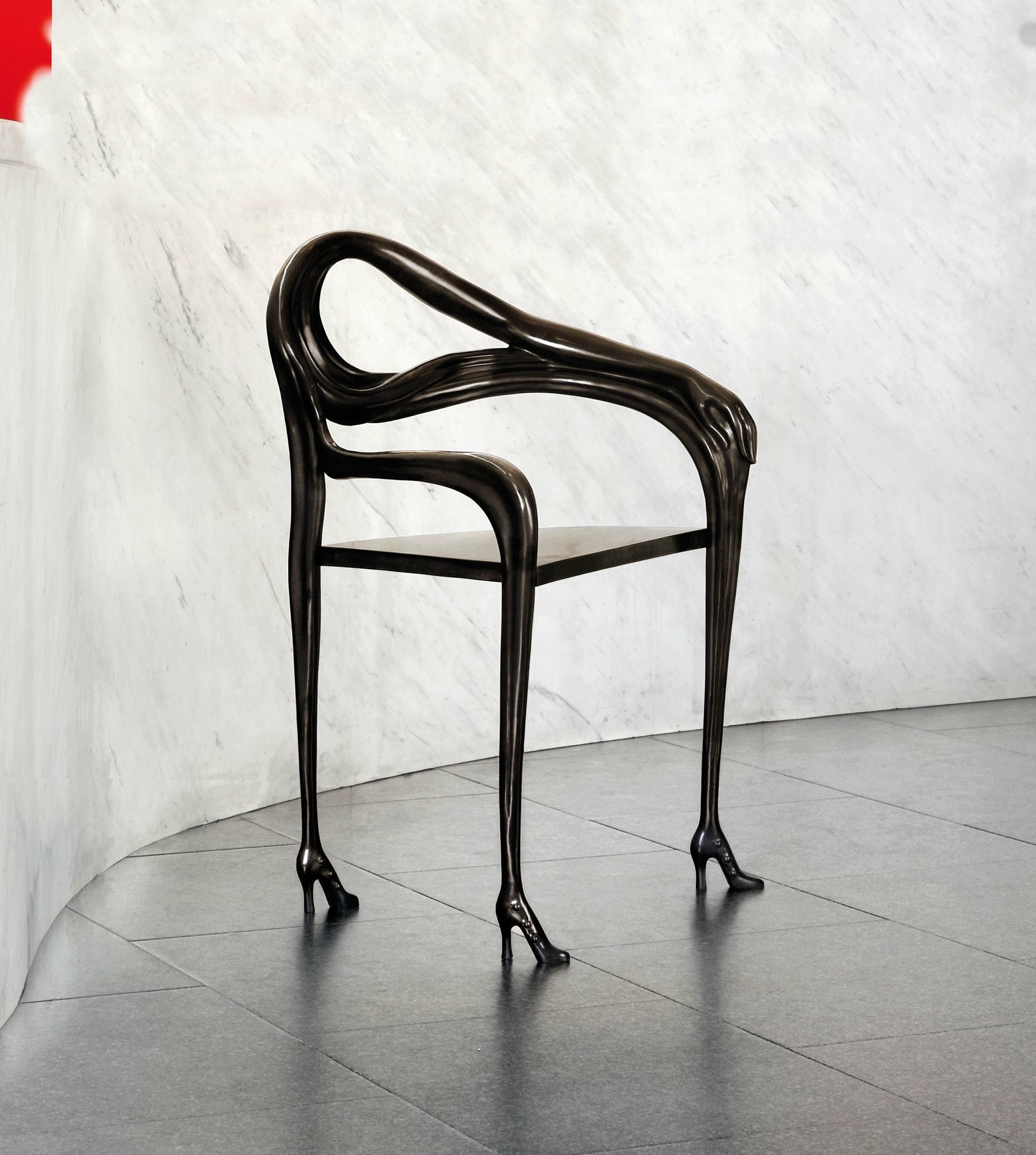 Leda Blacklabel Armchair Limited Edition Salvador Dali 4