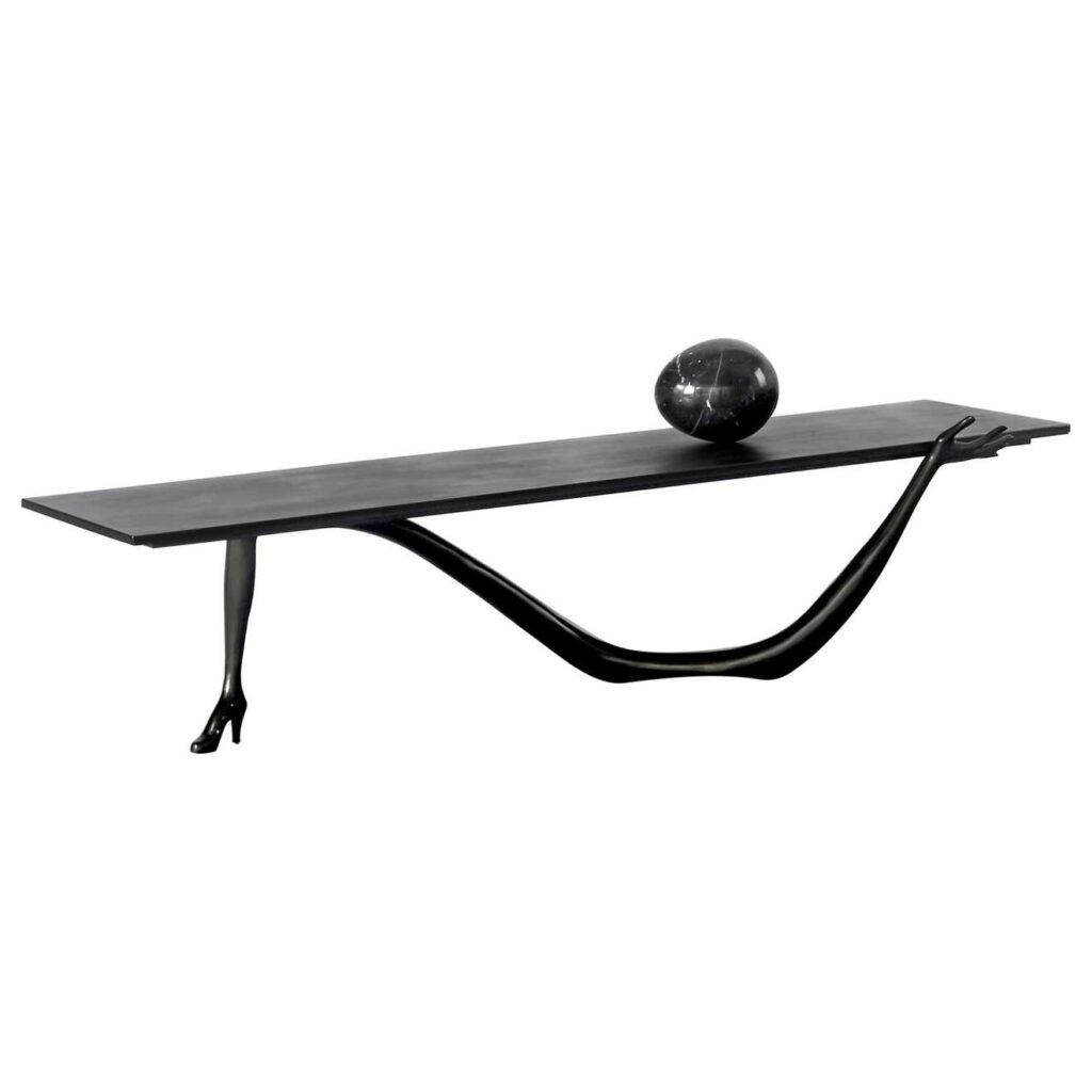 Leda Blacklabel Low Table by Salvador Dali 1
