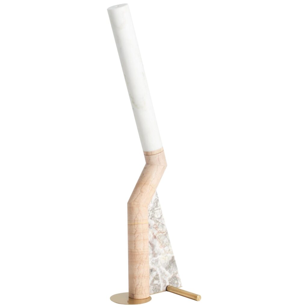 Pink Heron Table Lamp by Bec Brittain 1