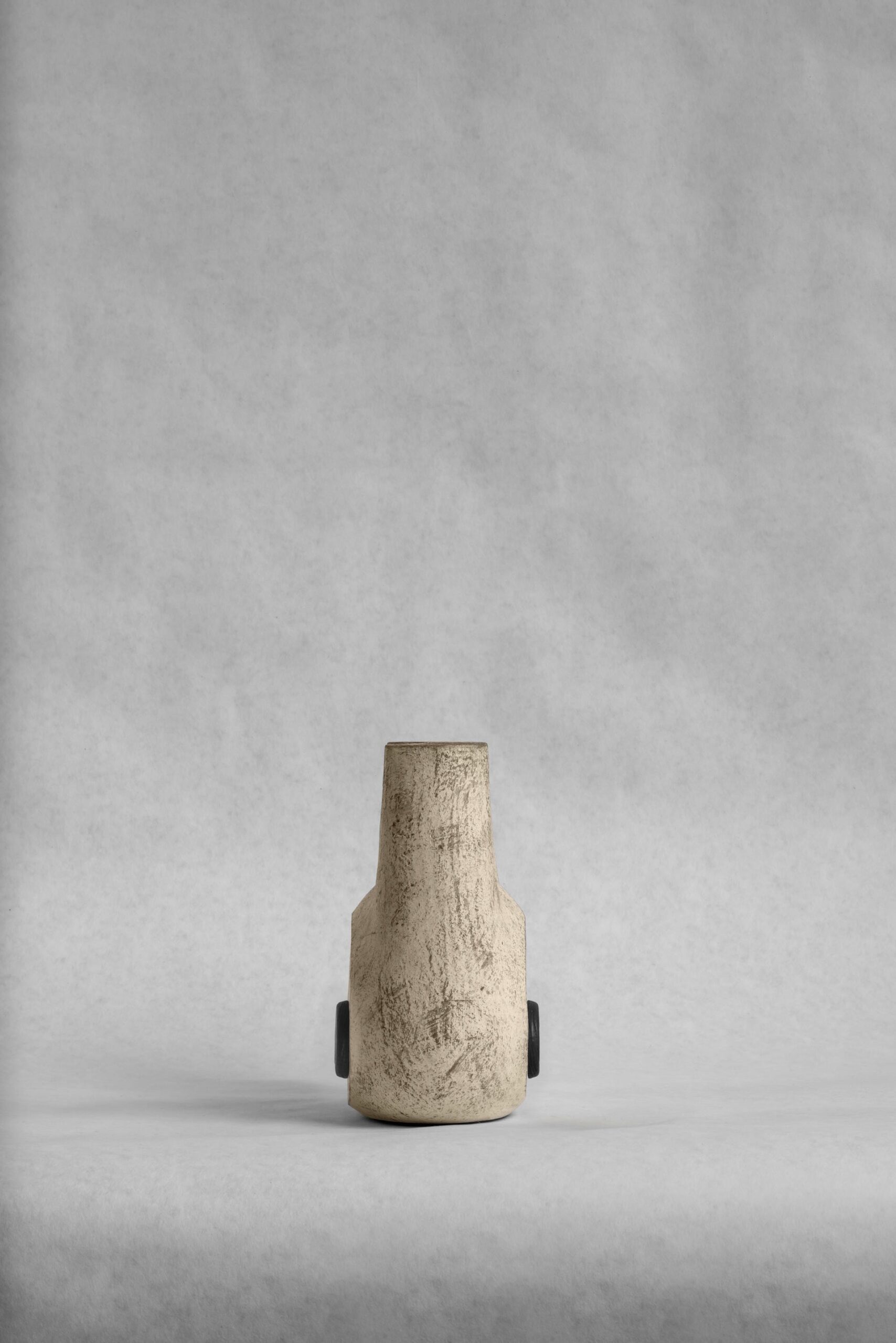 Sculpted Ceramic Vase by FAINA 18
